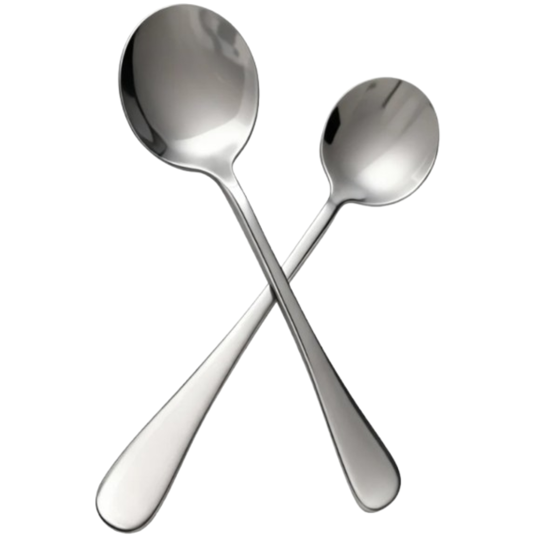 2 Löffel gratis pro Behälter